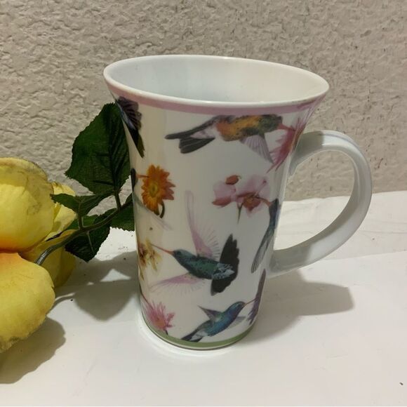 Paul Cardew hummingbirds Mug Coffee/Tea Cup Designed in England G11 - Picture 2 of 7
